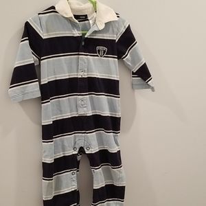 Izod bodysuit long sleeve pants